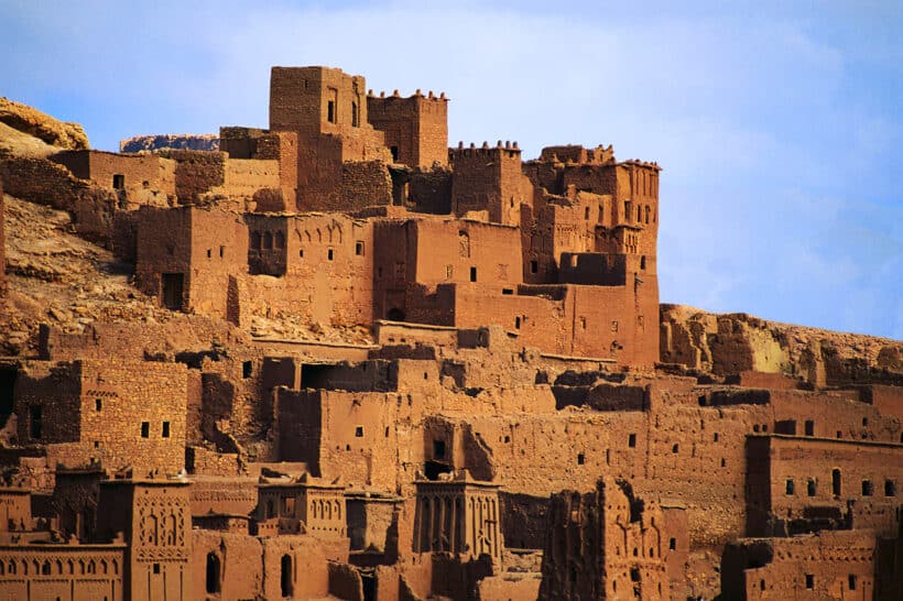 Old Morocco Village on Hill