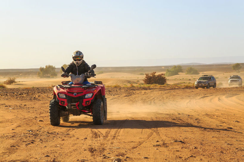 Marrakech quad biking and camel riding tour